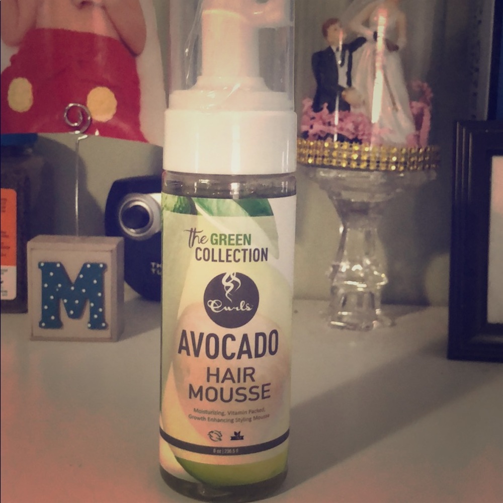 Curls hair mousse